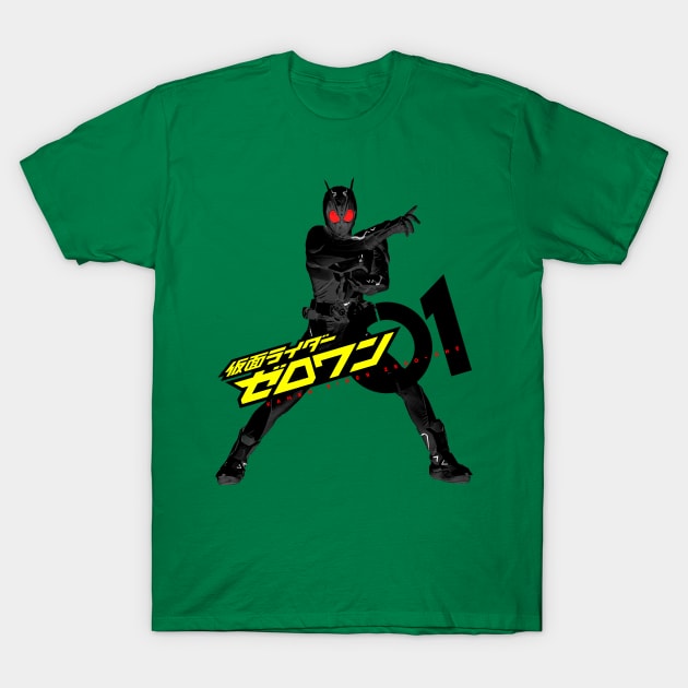 Kamen Rider Zero One 01 Rising Hopper T-Shirt by Celestial Crafts